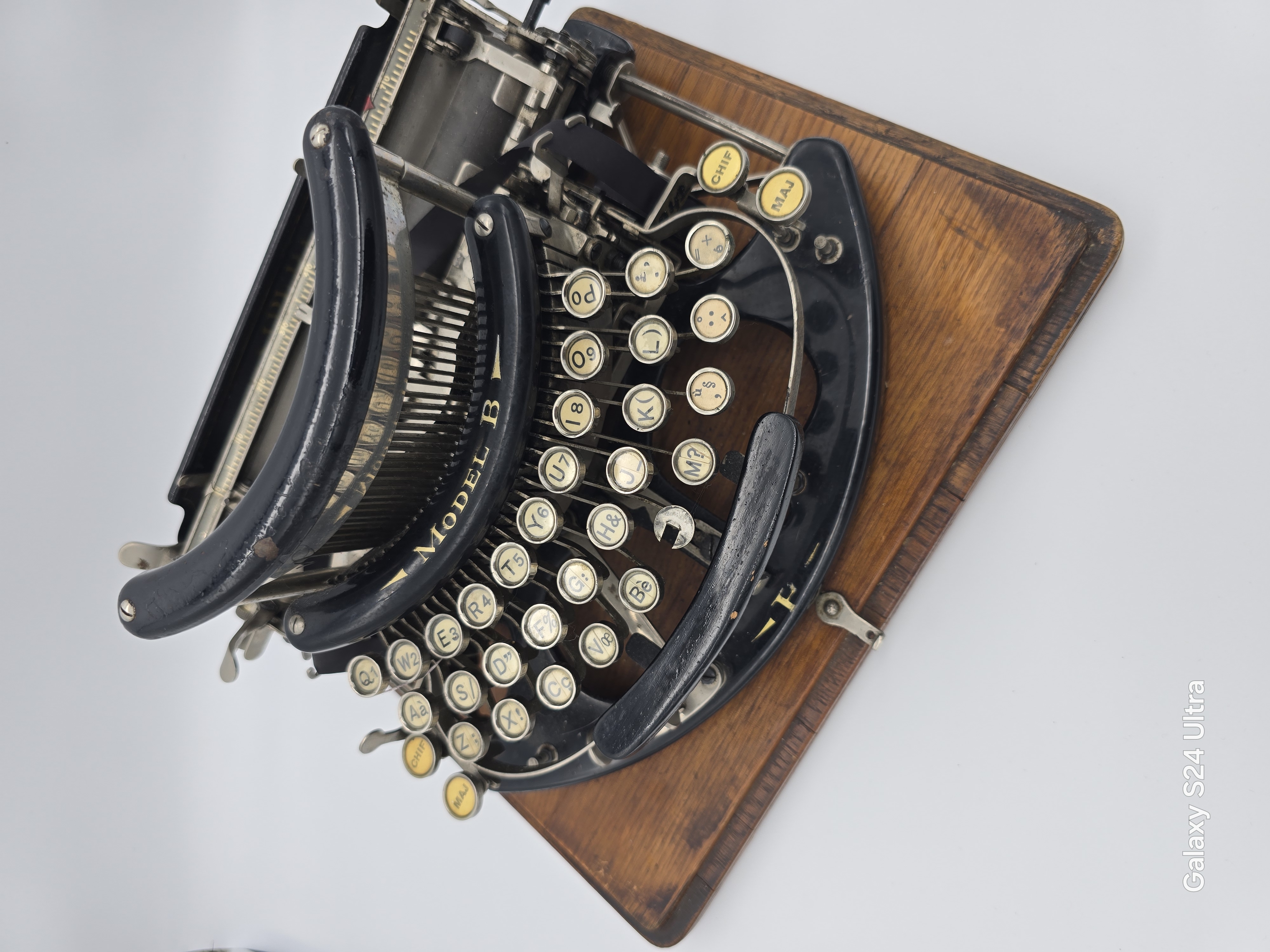 EARLY TYPEWRITER antika daktilo - Görsel 5